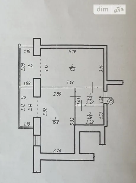 Квартира на вул. Височана Семена, 18 в Івано-Франківську, ID 475388, фото №2