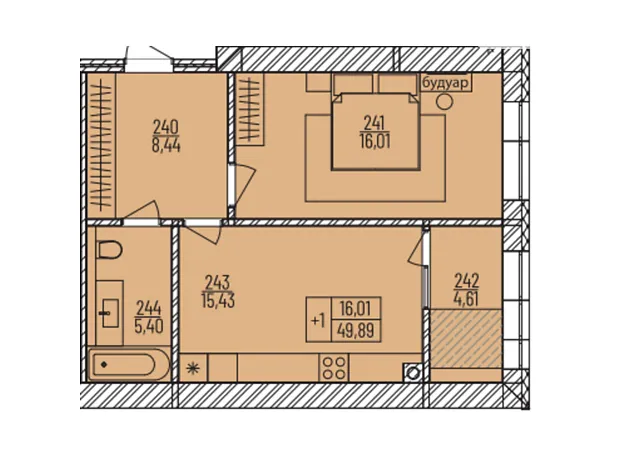 Квартира на вул. Січових Стрільців, 6 в Хмельницькому, ID 475860, фото №5