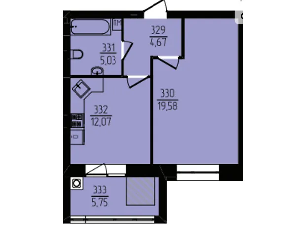 Квартира на вул. Озерна, 20/4Б в Хмельницькому, ID 475845, фото №6