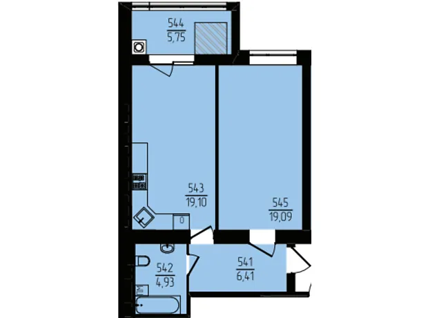 Квартира на вул. Озерна, 20/4Б в Хмельницькому, ID 475901, фото №6