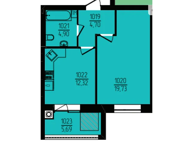 Квартира на вул. Озерна, 20/4Б в Хмельницькому, ID 475833, фото №6
