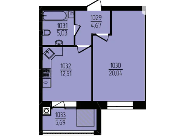 Квартира на вул. Озерна, 20/4Б в Хмельницькому, ID 475916, фото №6