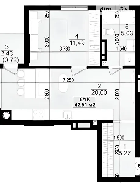 Квартира на вул. Національної Гвардії в Івано-Франківську, ID 494459, фото №2