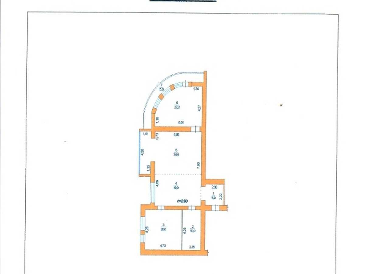 Квартира на вул. Євгена Чикаленка, 56а в Одесі, ID 389959, фото №3