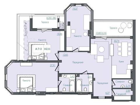 Квартира на вул. Фонтанська дорога вул. , 64/1 в Одесі, ID 213724, фото №17