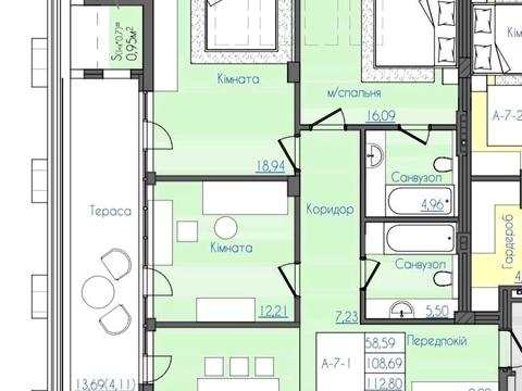 Квартира на вул. Фонтанська дорога вул. , 64/1 в Одесі, ID 213725, фото №15