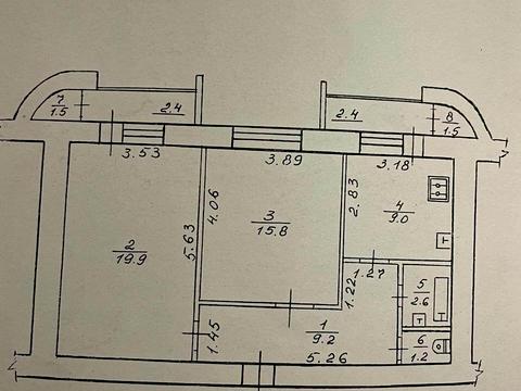 Квартира на вул. Героїв Києва, 5 в Івано-Франківську, ID 217122, фото №21