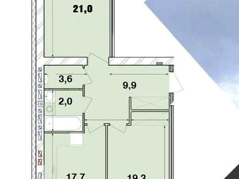 Квартира на вул. Любецька, 110 в Чернігові, ID 226083, фото №22
