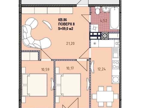 Квартира на вул. Назарія Яремчука, 9а в Луцьку, ID 228147, фото №7