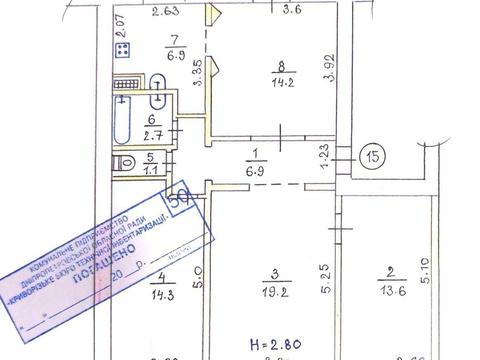 Квартира на вул. Кропивницького, 54 в Кривому Розі, ID 203334, фото №24