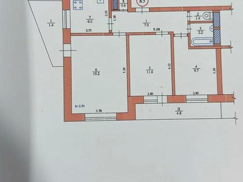 Квартира на вул. Академіка Янгеля, 21 в Дніпро, ID 167780, фото №4