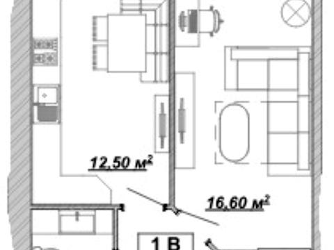 Квартира на вул. Княгинин, 44 в Івано-Франківську, ID 239990, фото №15
