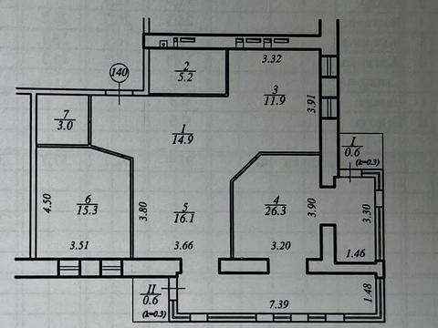 Квартира на вул. Героїв Рятувальників, 6 в Дніпрі, ID 189531, фото №29