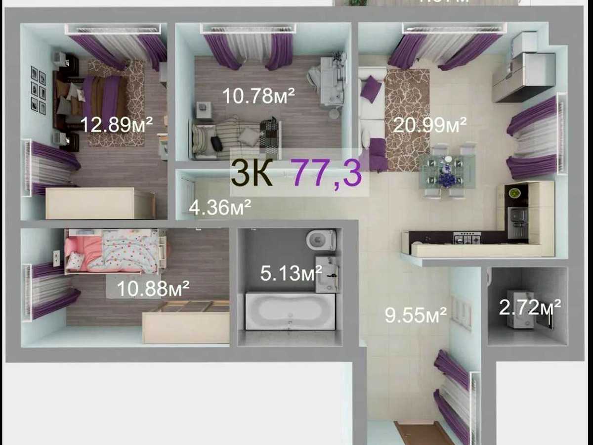 Квартира на вул. Тараса Шевченка, 115 в Івано-Франківську, ID 305746, фото №13