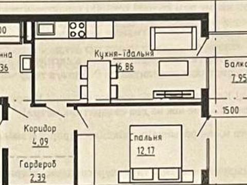 Квартира на вул. Національної Гвардії, 1 в Івано-Франківську, ID 192368, фото №15
