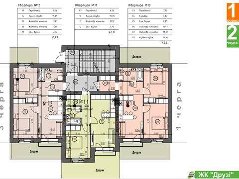 Квартира на вул. Новодвірська, 124 в Рівному, ID 272935, фото №12
