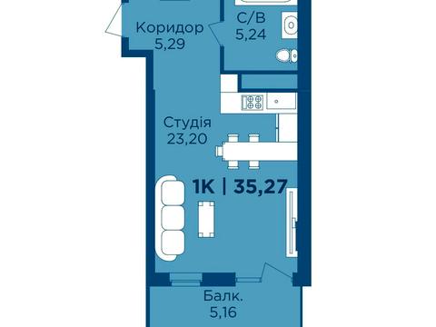 Квартира на вул. Бастіонна, 7 в Івано-Франківську, ID 176810, фото №7