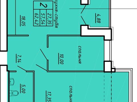 Квартира на пров. Дубовецький, 3 в Тернополі, ID 236715, фото №12