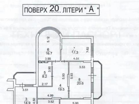 Квартира на вул. Єлизавети Чавдар, 5 в Києві, ID 190816, фото №23