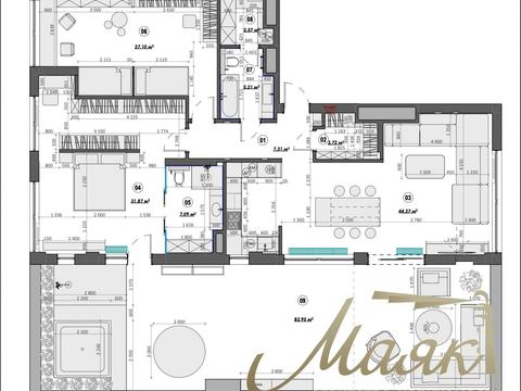 Квартира на вул. Джона Маккейна, 3-А в Києві, ID 169724, фото №45