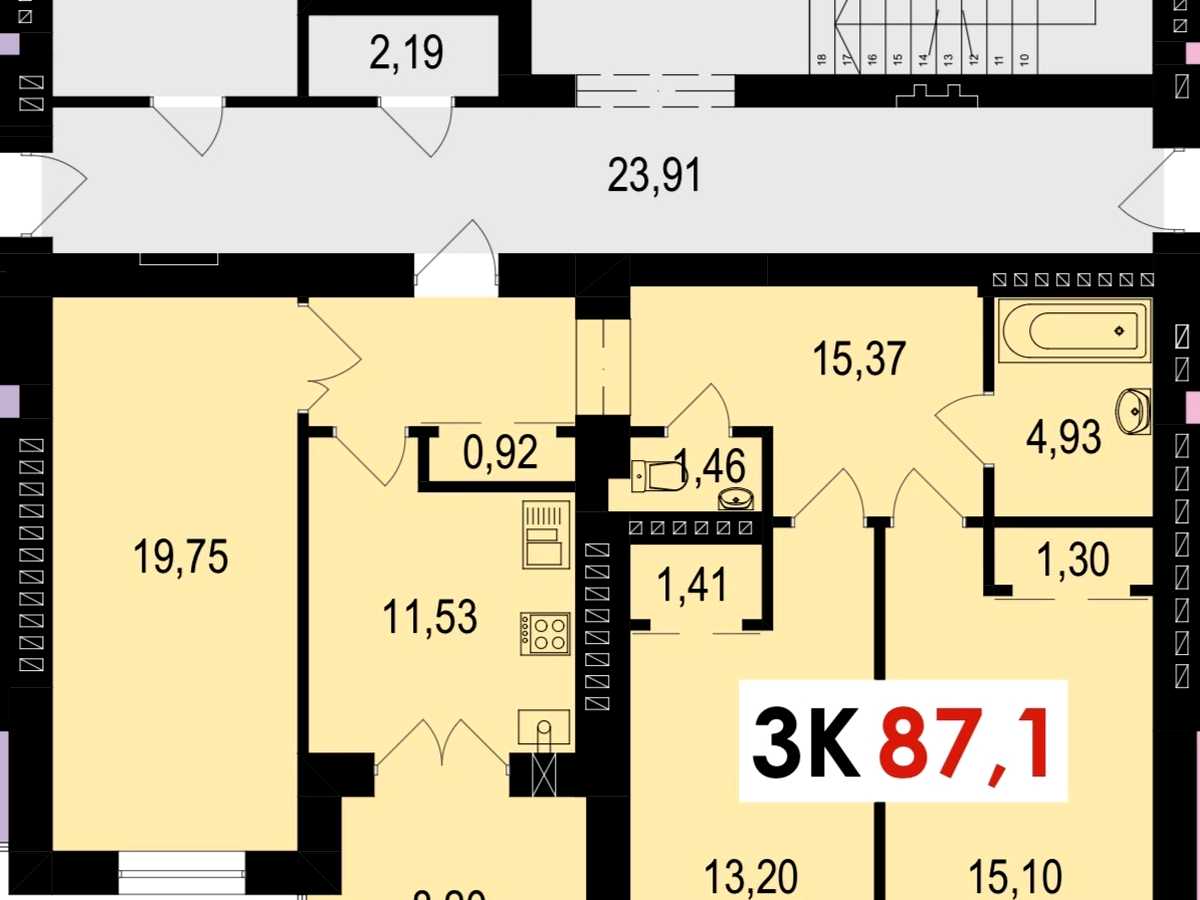 Квартира на вул. Краківська, 4 в Івано-Франківську, ID 305736, фото №4