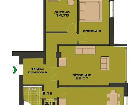 Квартира на вул. Незалежності, 148а в Івано-Франківську, ID 181452, фото №17