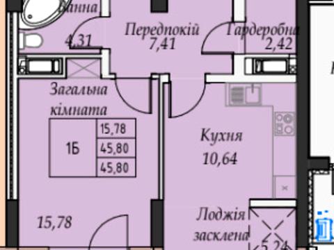 Квартира на вул. Гетьмана Мазепи в Івано-Франківську, ID 166438, фото №10