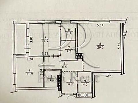 Квартира на вул. Салютна вул., 2к2 в Києві, ID 175218, фото №17