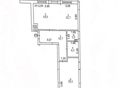 Квартира на вул. Набережно-Рибальська дорога, 9 в Києві, ID 171763, фото №14