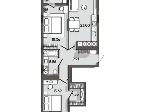 Квартира на вул. Пластова, 4 в Львові, ID 170131, фото №7
