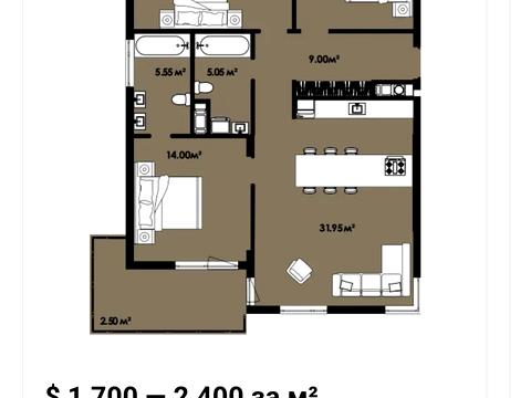 Квартира на вул. Христофора Колумба, 8 в Львові, ID 247615, фото №8