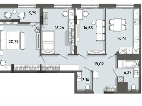 Квартира на вул. Карла Мікльоша в Львові, ID 202074, фото №7