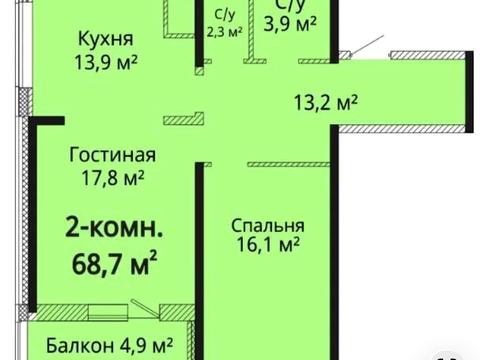 Квартира на вул. Жаботинського, 1 в Одесі, ID 177373, фото №27