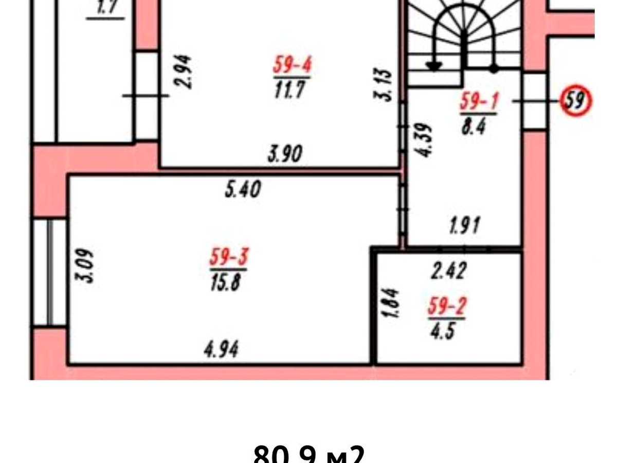 Квартира на вул. Озерна в Хмельницькому, ID 393965, фото №16