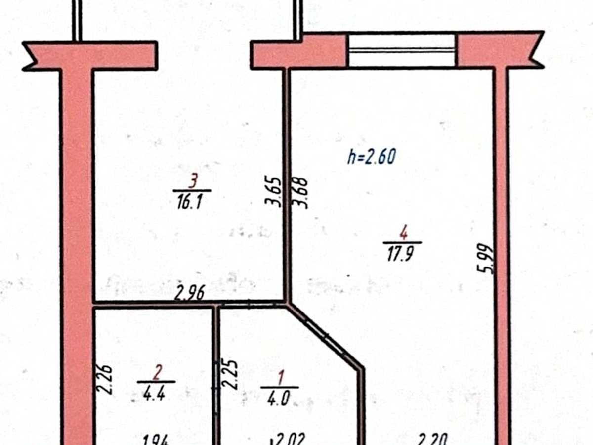 Квартира на вул. Кармелюка, 5/7 в Хмельницькому, ID 393968, фото №20