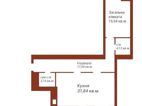 Квартира на вул. Гетьмана Полуботка, 36 в Чернігові, ID 231872, фото №4