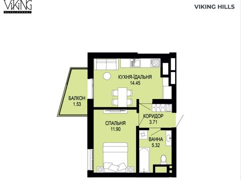 Квартира на вул. Василя Щурата, 2 в Львові, ID 251938, фото №10