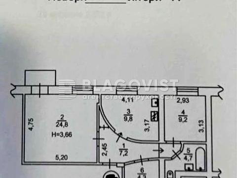 Квартира на вул. Січових Стрільців, 40 в Києві, ID 172296, фото №22