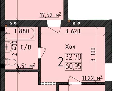 Квартира на вул. 6-та Приміська в Чернівцях, ID 239987, фото №13