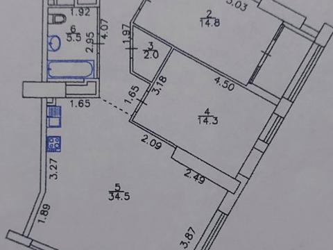 Квартира на просп. Берестейський, 11 к1 в Києві, ID 184305, фото №22