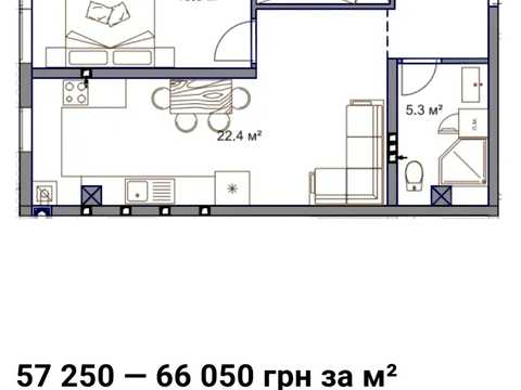 Квартира на вул. Житня, 17 в Києві, ID 290908, фото №3