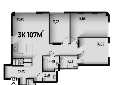 Квартира на вул. Гетьмана Мазепи в Івано-Франківську, ID 190029, фото №7