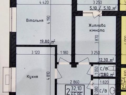 Квартира на вул. Авіаційна, 4 в Чернівцях, ID 244323, фото №11