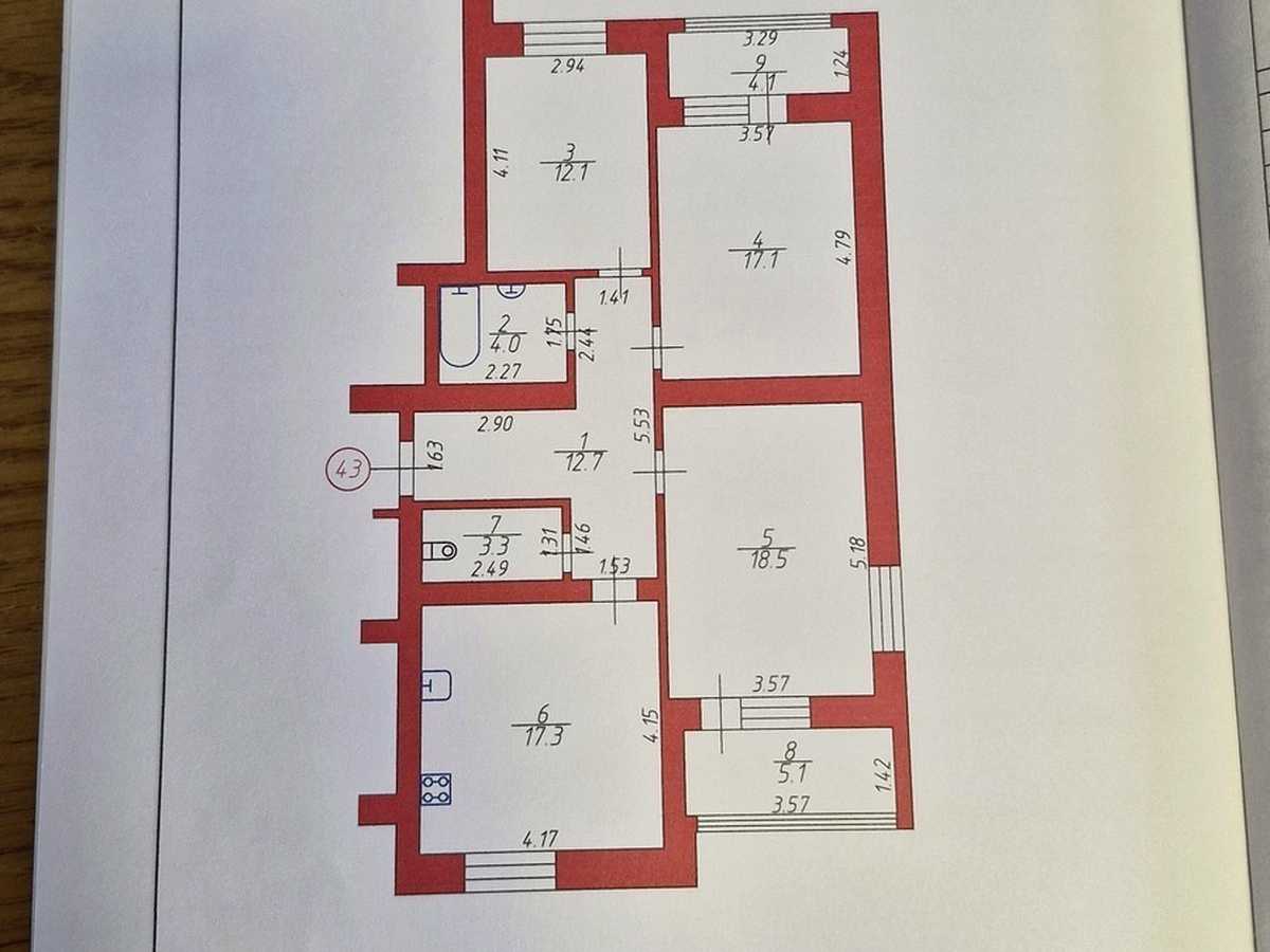 Квартира на вул. Конякіна, 3В в Луцьку, ID 313646, фото №16