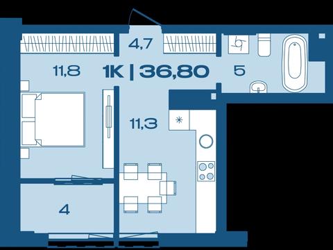 Квартира на вул. Вовчинецька, 8 в Івано-Франківську, ID 249592, фото №4