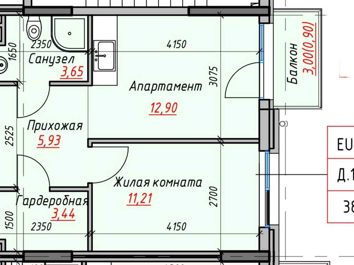 Квартира на вул. Дачна в Одесі, ID 389970, фото №10