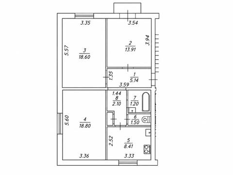 Квартира на просп. Науки, 63 в Києві, ID 166083, фото №11