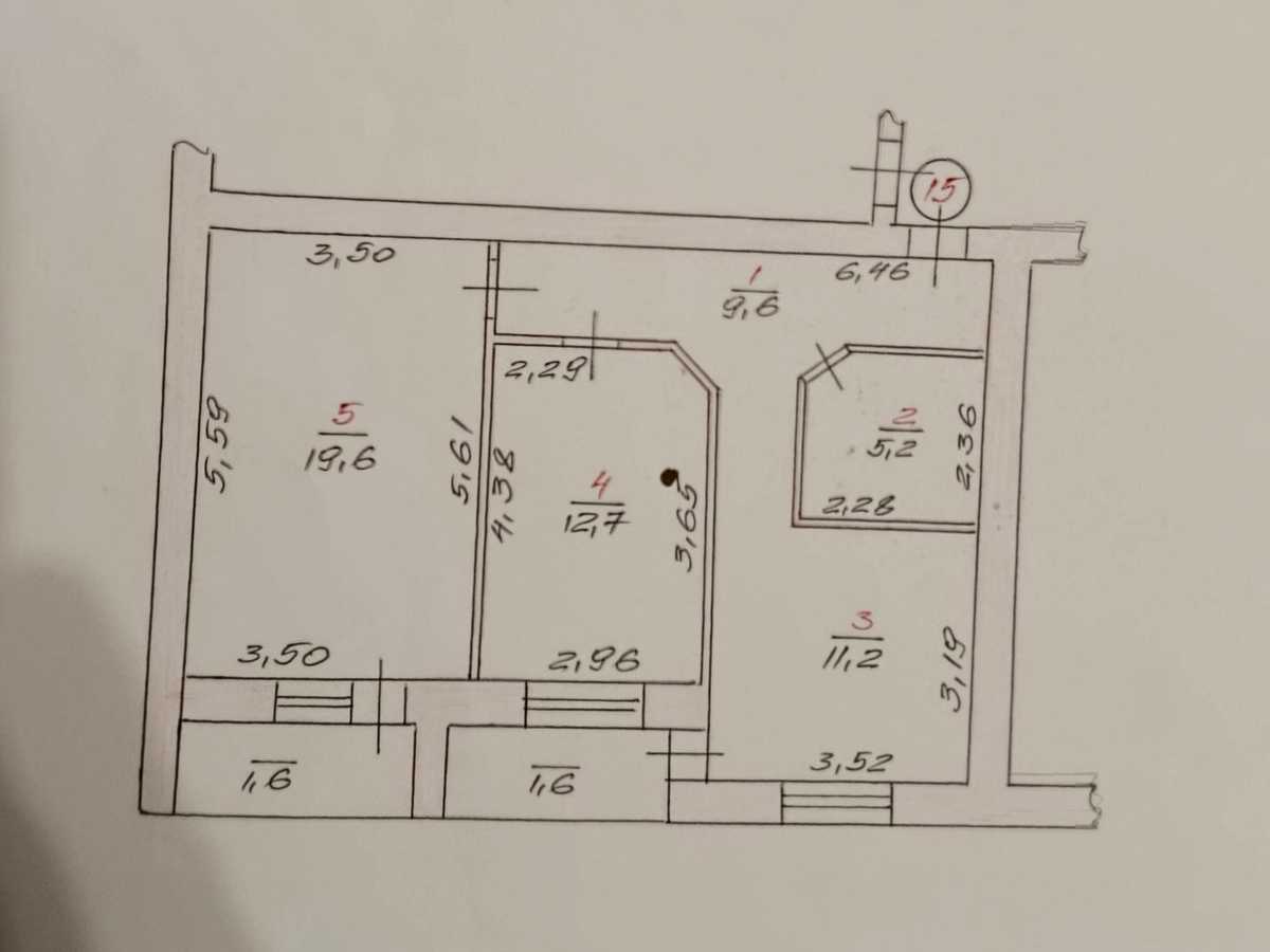 Квартира на вул. Степана Бандери, 49/2 в Хмельницькому, ID 393925, фото №11