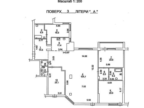 Квартира на вул. Бульварно-Кудрявська, 36 в Києві, ID 173474, фото №20