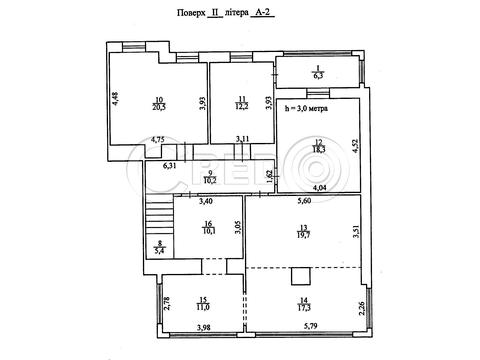 Квартира на вул. Великого Кобзаря, 20 в Кривому Розі, ID 198439, фото №12